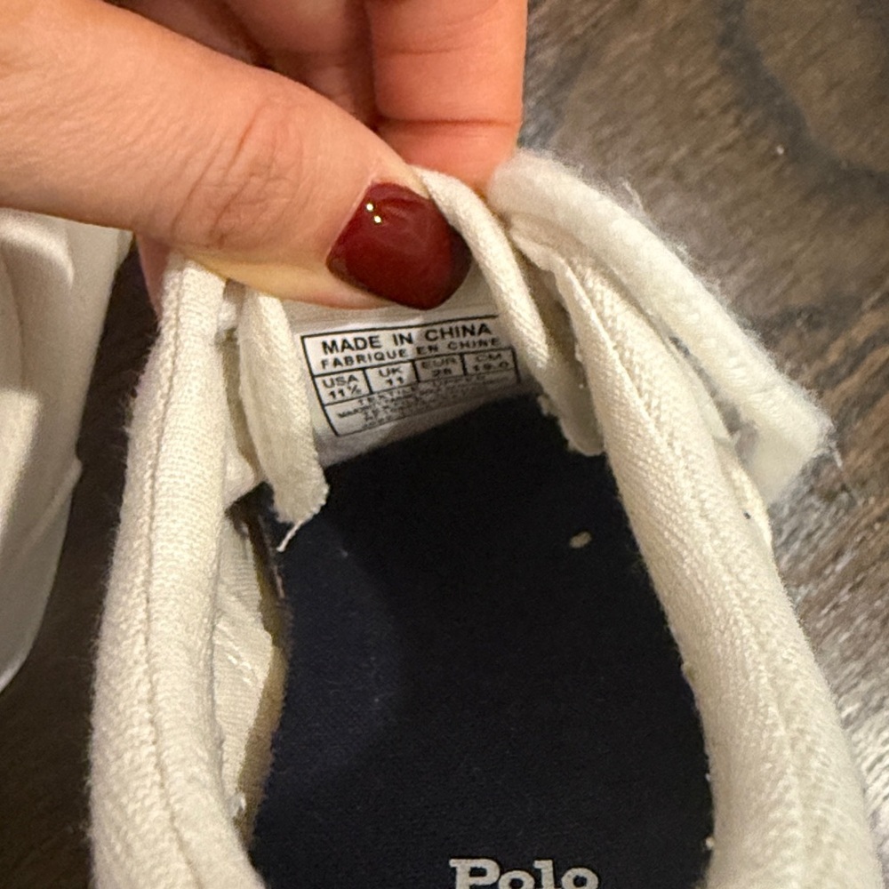 Polo Ralph Lauren
Boys' Keaton Canvas Sneakers (Youth) Size 11.5 - Picture 9 of 9